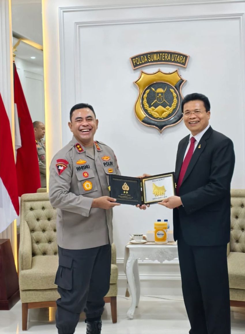 Ephorus HKBP Bertemu Kapolda Sumut Bahas Pemberantasan Narkoba hingga Kerusakan Lingkungan