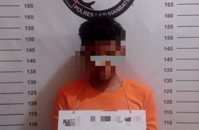 Gerebek Gubuk di Jalan Gelugur Rantauprapat, Polisi Tangkap Terduga Pengedar Sabu