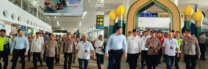 Tinjau Arus Balik di KNIA, Kapoldasu : Tidak Ada Tindak Kriminal Selama Operasi Ketupat di Bandara Kualanamu