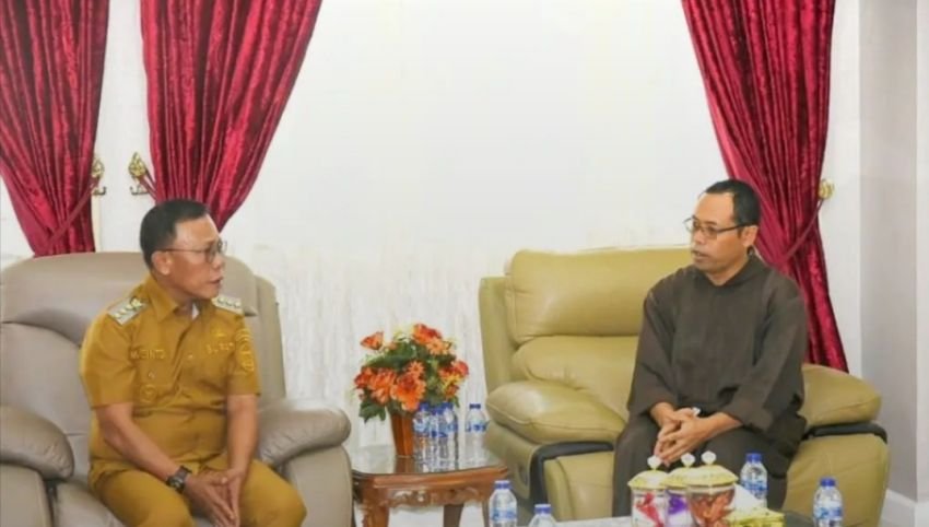 Bupati Tapteng Terima Audiensi Keuskupan Sibolga, Dukung Pesta Inaugurasi ke-96 Kapusin