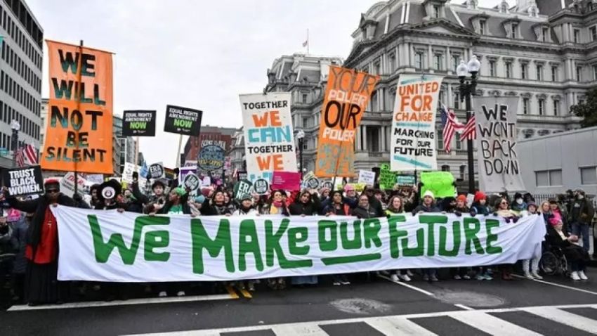 Warga AS Gelar Aksi Besar, Trump Dinilai Bukan Presiden Mereka