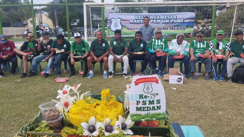 Mantan PSMS dan Legenda Tim Rayakan HUT ke-75 PSMS