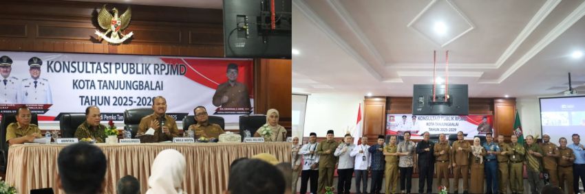 Wali Kota: RPJMD Fondasional Menentukan Masa Depan Kota Tanjungbalai