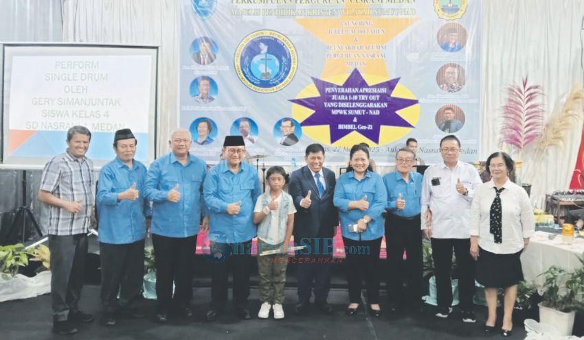 Launching Jubileum 100 Tahun dan Reuni Akbar Alumni Perguruan Nasrani Medan