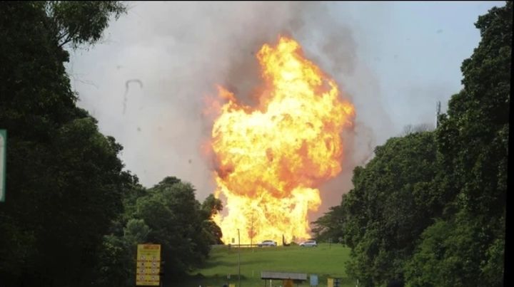 Kebakaran Besar di Malaysia, 5 Orang Dilarikan ke RS