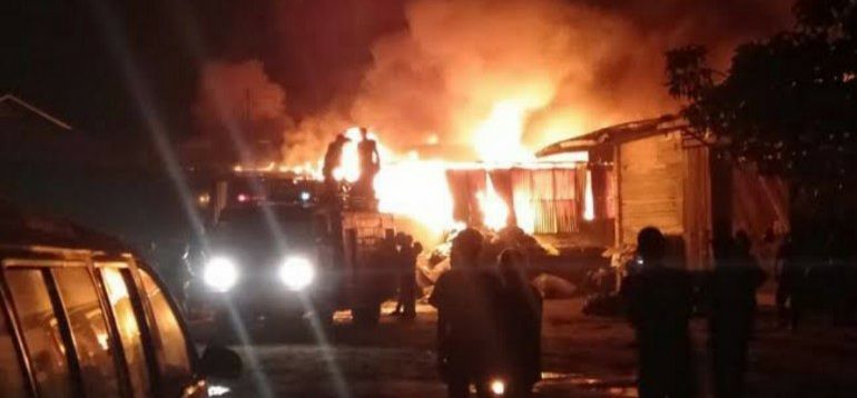 Sakit Hati, Motif Terbakarnya 204 Kios di Tanjungbalai