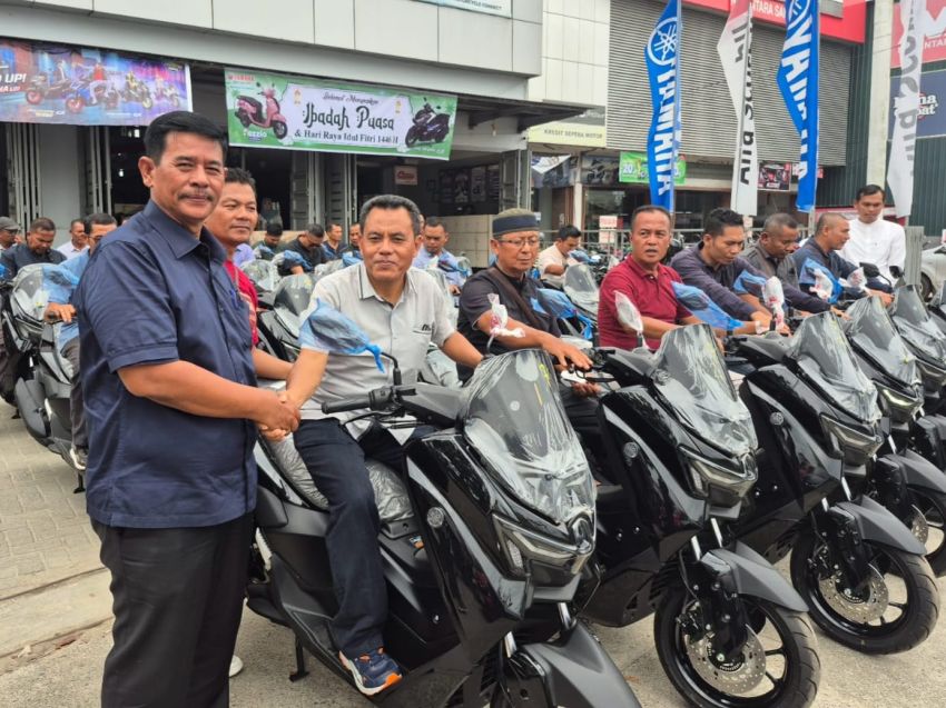 Kades Apresiasi Bupati Sergai Serahkan Motor Dinas, Komitmen Tingkatkan. Pelayanan Warga