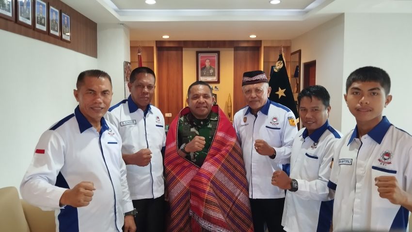 Irdam I/BB Terima Kunjungan Silaturahmi Pengurus KKI Sumut, Dukung Kejuaraan Karate di Medan