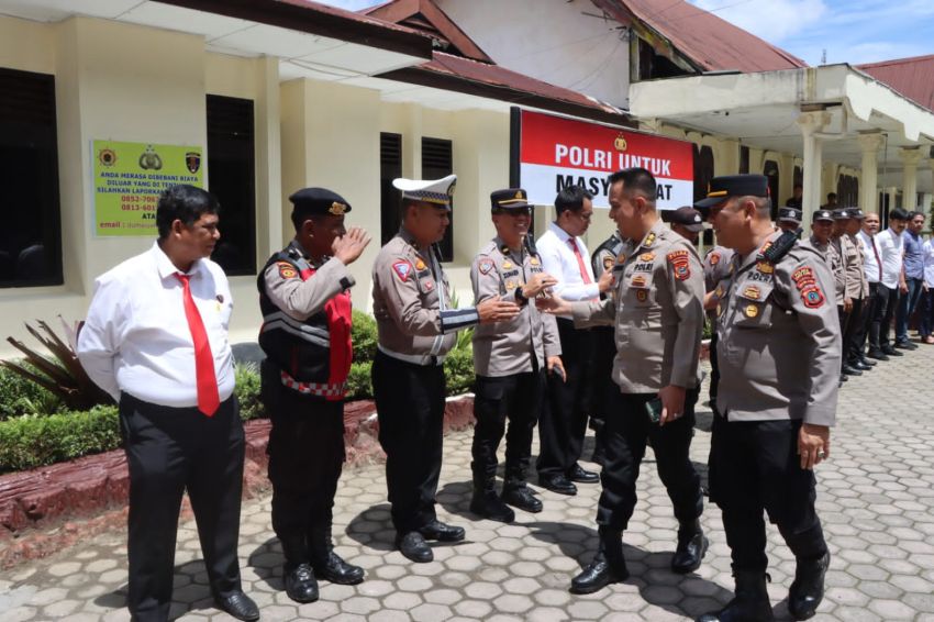 Jalani Penilaian Awal Kompolnas Awards, Itwasda Polda Sumut ke Kapolsek Berastagi