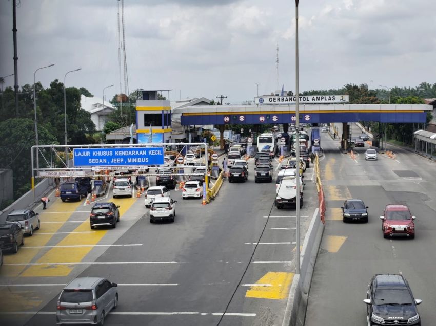 Jasa Marga Prediksi, Hari Senin Puncak Arus Balik di Tol Belmera, Pengguna Diimbau Pastikan Kecukupan Saldo