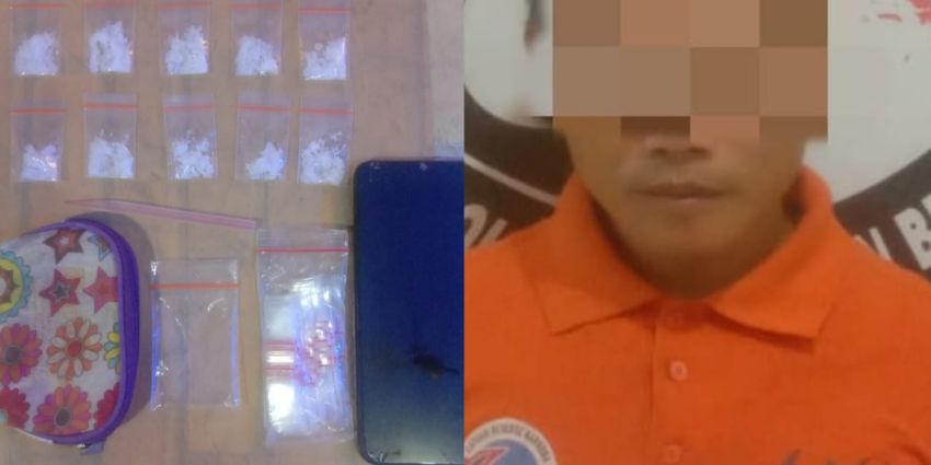 Polres  Belawan Ringkus Pengedar Sabu di Kelurahan Terjun
