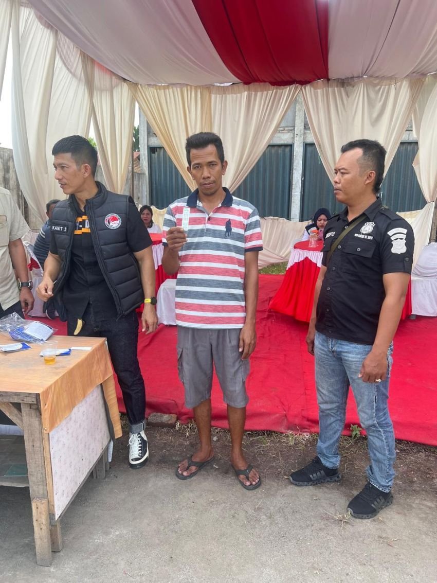 Sat Narkoba Polres Sergai Gelar Test Urine Pengemudi Angkutan Umum