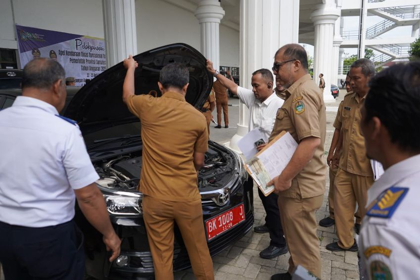 Pemprov Sumut Inspeksi Seluruh Kendaraan Dinas