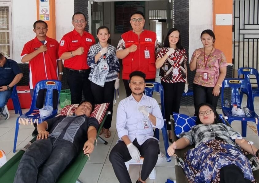 Idulfitri dan Paskah, PMI Kabupaten Nias Gelar Aksi Donor Darah di Gido
