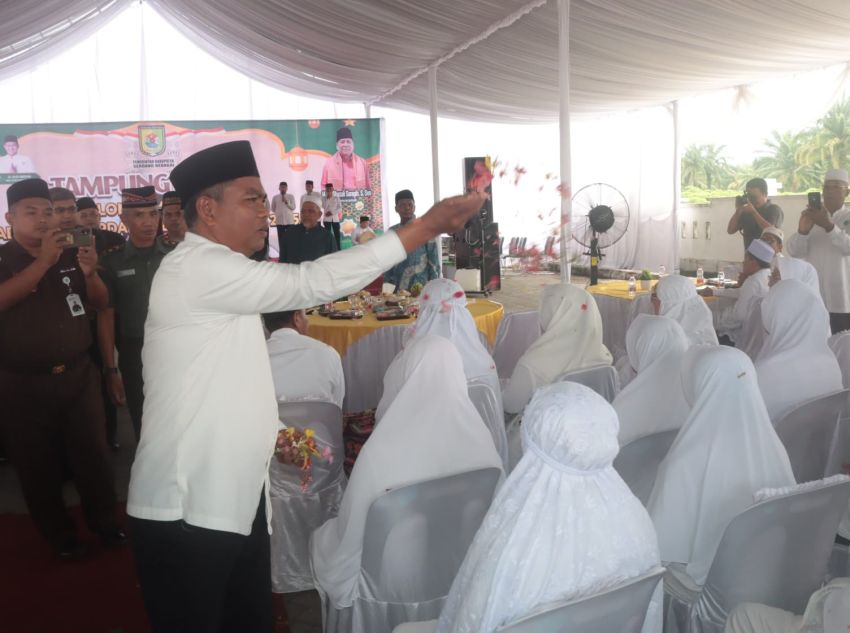 286 Calon Jamaah Haji Sergai Siap Berangkat, Bupati Sampaikan Pesan Ini