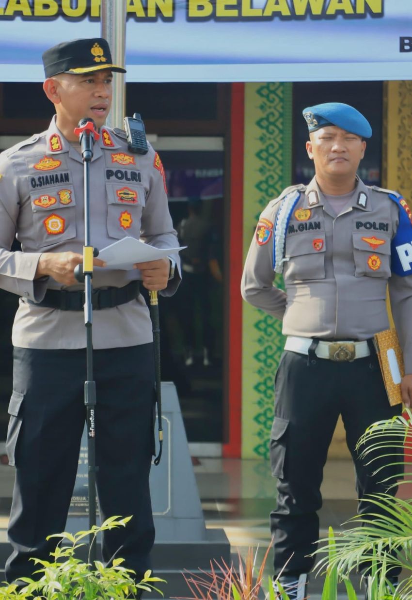 AKP Ridwanto Rumapea Kapolsek Hamparan Perak yang Baru