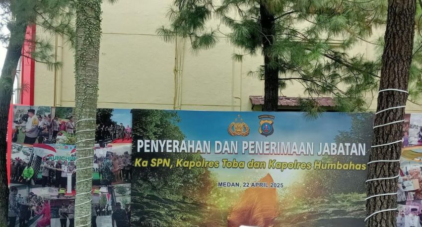 Polda Sumut Sertijabkan Kepala SPN, Kapolres Toba dan Kapolres Humbahas