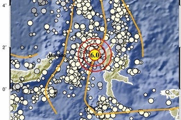 Pulau Doi Halmahera Maluku Utara Diguncang Gempa Magnitudo 6,0