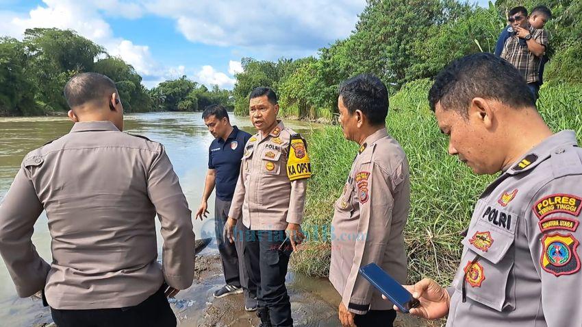 Seorang Anggota Polri Diduga Tenggelam di Sungai Padang Tebingtinggi