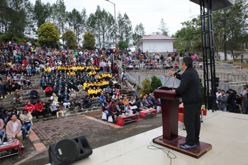 Ibadah "Buha-buha Ijuk" Sukses Digelar di Salib Kasih, Dorong Wisata Religi