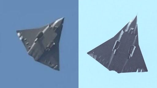 Jet Tempur China Ini Bikin Heboh, Tak Punya Ekor dengan 3 Mesin Jet