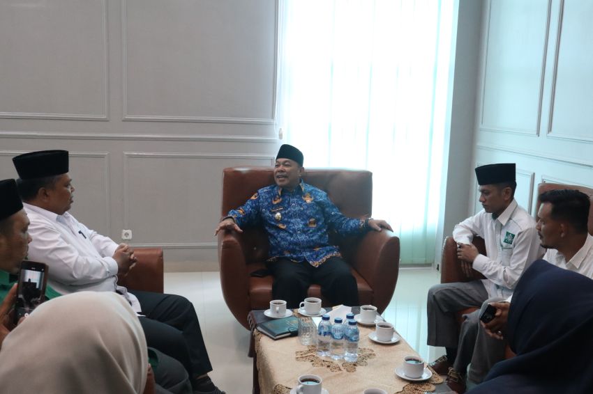 Wakil Wali Kota Tebing Tinggi Terima Audiensi PCNU, Jalin Silaturahmi Dan Kolaborasi