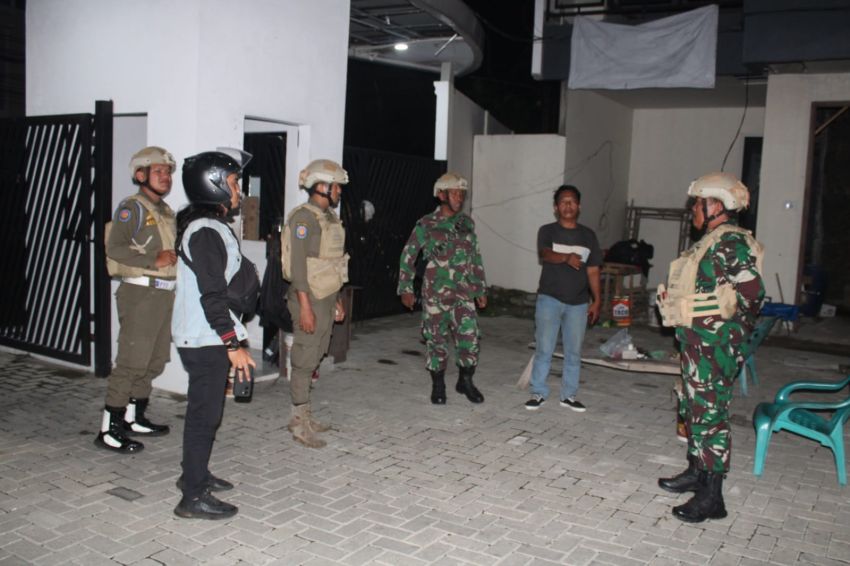 Satpol PP Sumut Patroli Pengamanan Rumah Masyarakat yang Mudik Lebaran