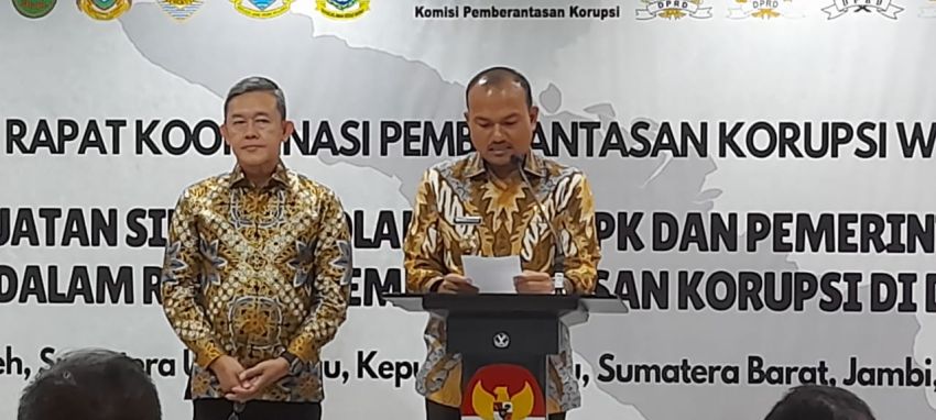 Hadiri Rakor di KPK Jakarta, Wali Kota Tegaskan Komitmen Anti Korupsi