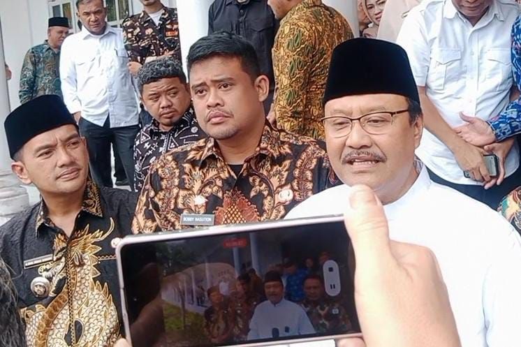 Mensos Saifullah Yusuf ke Tebingtinggi Tinjau Lokasi SR