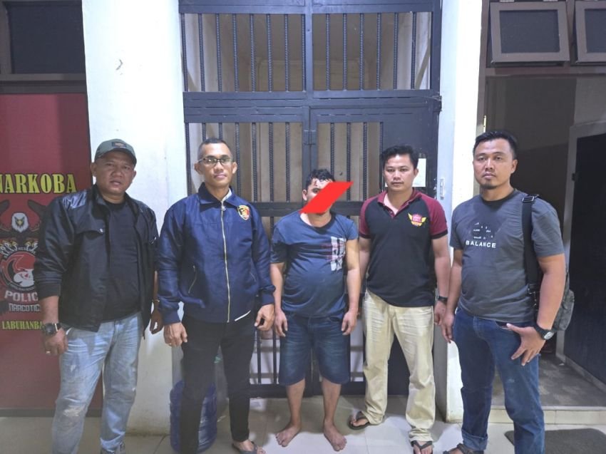 Personel Kodim 0209 LB Ringkus Bandar Sabu di Sungaikanan