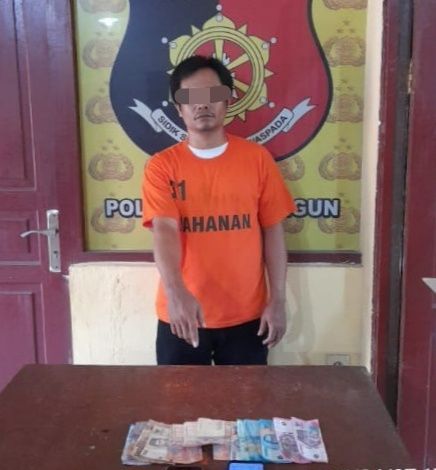 Terlibat Judi Togel, Seorang Warga Silau Kahean Diciduk Polisi