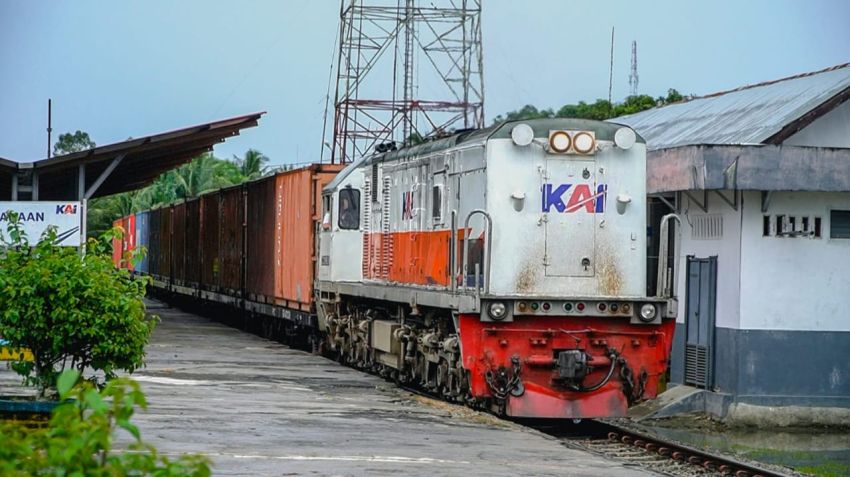 KAI Sumut Angkut 228.810 Ton Barang Triwulan I 2025