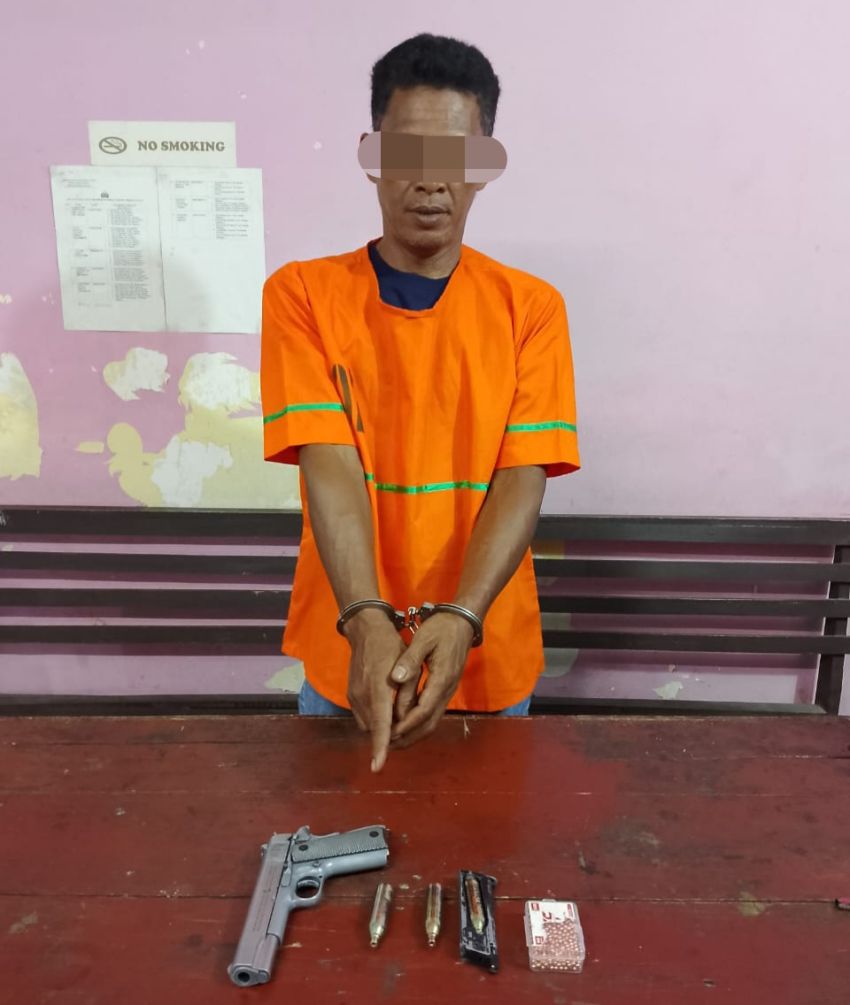 4 Tahun Pisah Ranjang, Suami Todongkan Pistol ke Istri