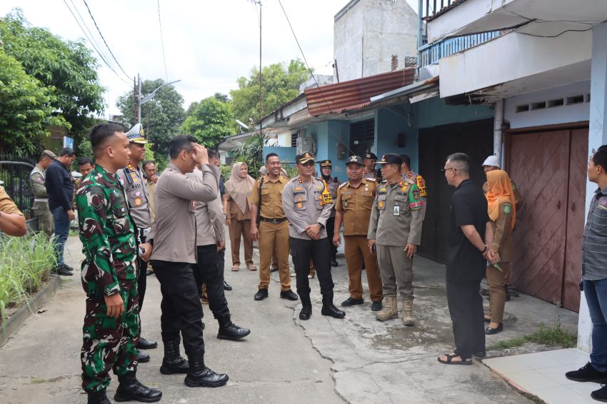 Polrestabes Medan Jaga Rumah Warga yang Ditinggal Mudik Lebaran