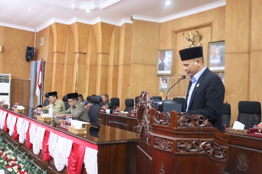 DPRD Batubara Sampaikan Laporan Hasil Pembahasan Pansus LKPJ dan Beri Rekomendasi