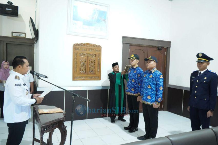 Tiga Lulusan STTD Resmi Terima SK PNS dan CPNS dari Bupati Palas