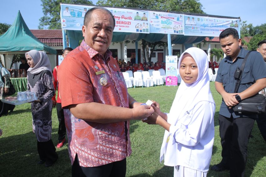 Bupati Asahan Harap Aksi Bergizi dan TTD di Sekolah Lahirkan Generasi Sehat