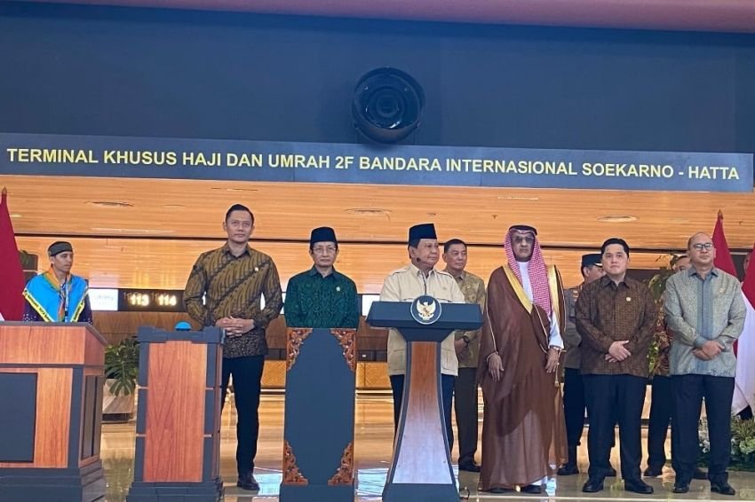 Prabowo Resmikan Terminal Khusus Haji dan Umrah di Bandara Soekarno-Hatta