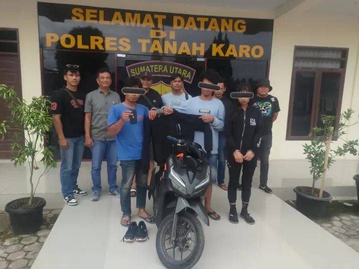 Polres Tanah Karo Bekuk Pelaku Pencurian Modus Rusak Rumah Korban