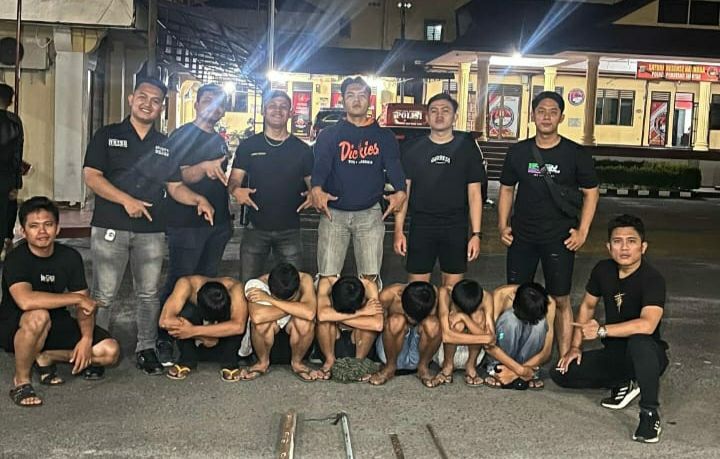 Tindaklanjuti Laporan Masyarakat di Call Center 110, Polres Pematangsiantar Amankan 6 Remaja Aksi Tawuran