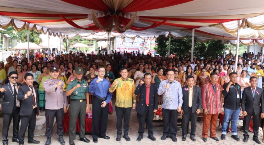 Wabup Sergai : Semangat Paskah Menjadi Pengingat Pentingnya Nilai Persatuan dan Kebersamaan