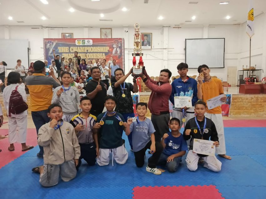 Dojo Jalan Emas Tako Tebing Tinggi Juara 3 Umum The Championship Open Tako Simalungun
