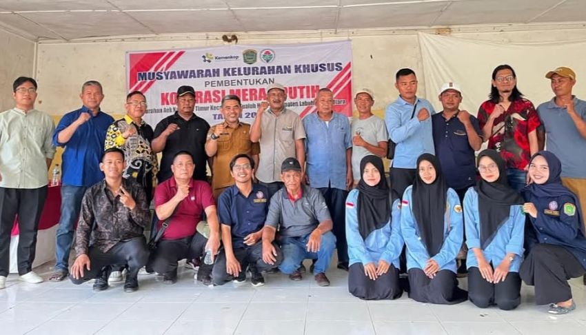 90 Koperasi Merah Putih Terbentuk di Labura