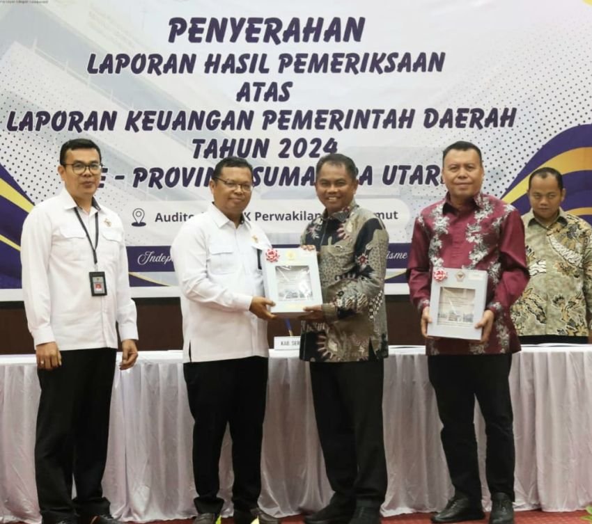 Pemkab Sergai Raih Opini WTP Tujuh Kali Berturut-turut dari BPK RI