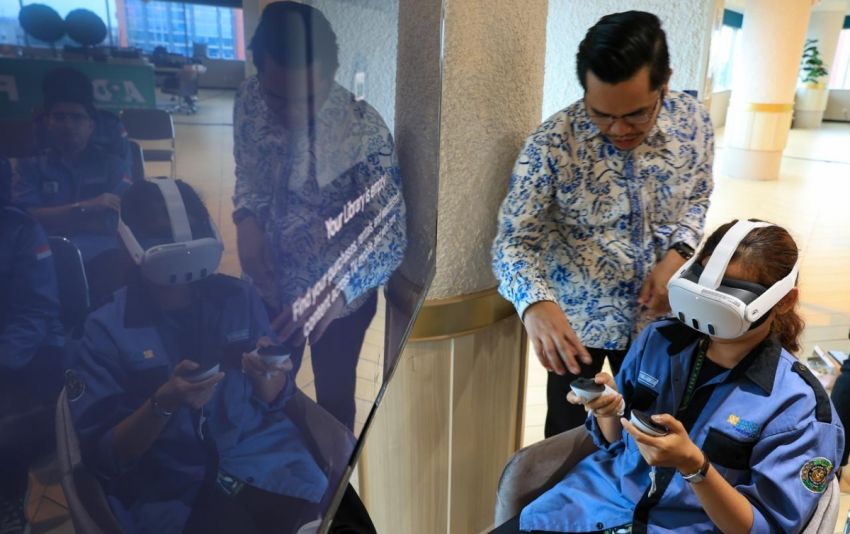 Gratis, Warga Ikuti Literasi Berbasis Teknologi Virtual Reality Soal Sistem Keuangan Indonesia di LPS Medan