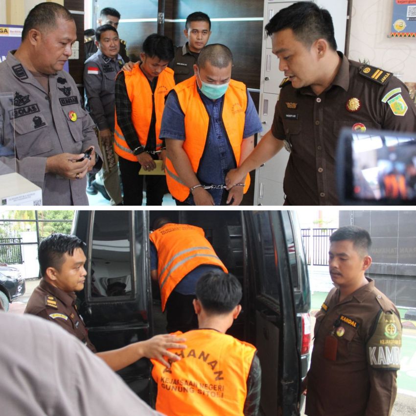 3 Tersangka Korupsi Dana Desa Rp 549,6 Juta di Nias Barat, Ditahan Penyidik Pidsus Kejari Gunungsitoli