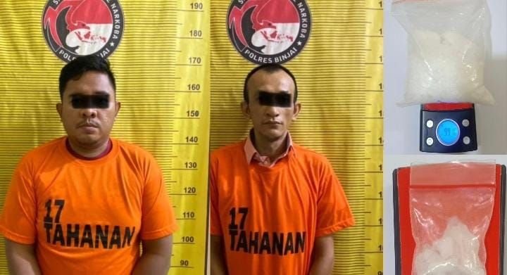 Jual Sabu ke Petugas, Pelaku "Digelandang" ke Polres Binjai