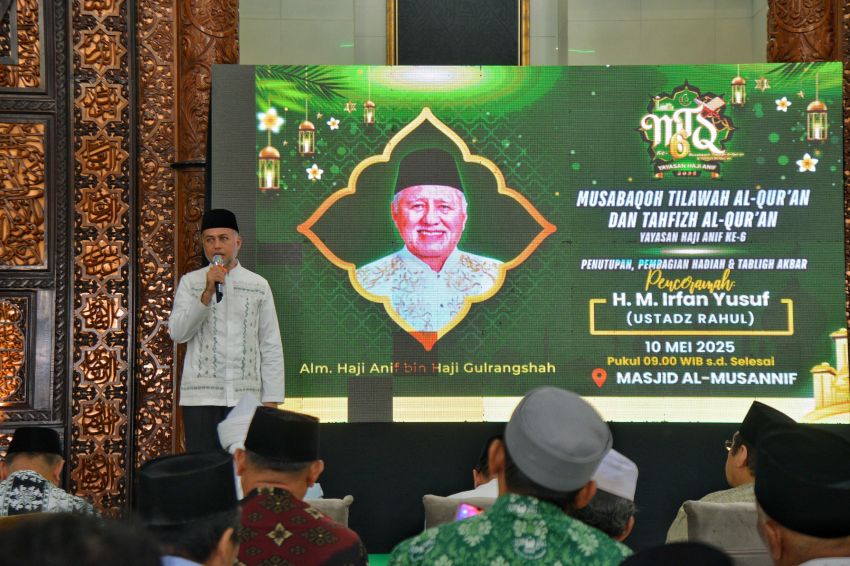 MTQ ke-6 Yayasan Haji Anif Resmi Ditutup