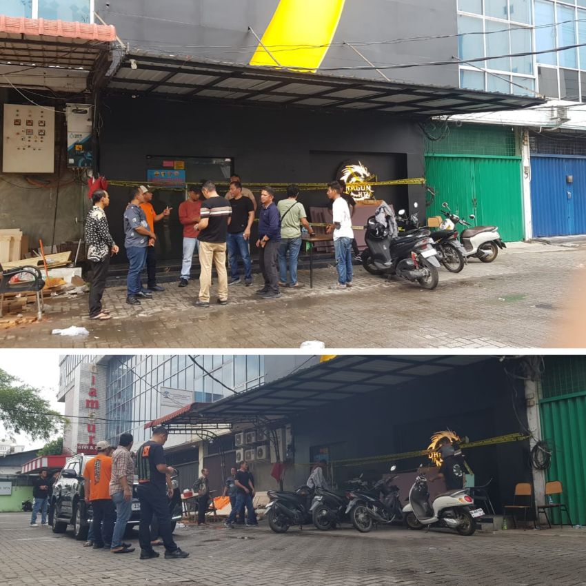 Polda Sumut Segel Dragon KTV Medan Pasca Digerebek