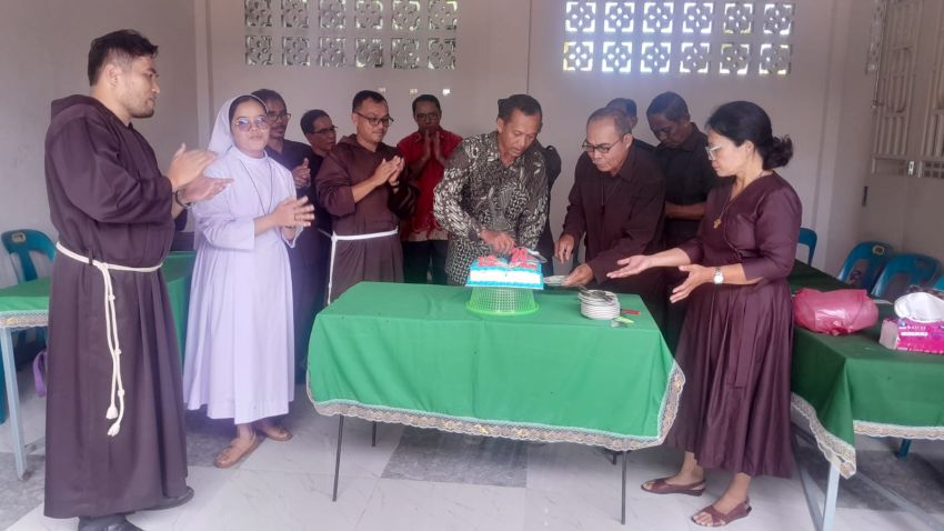 HUT Ke 20 OFS Indonesia Dirayakan Persaudaraan Regio Sibolga di Gereja Katolik Pandan